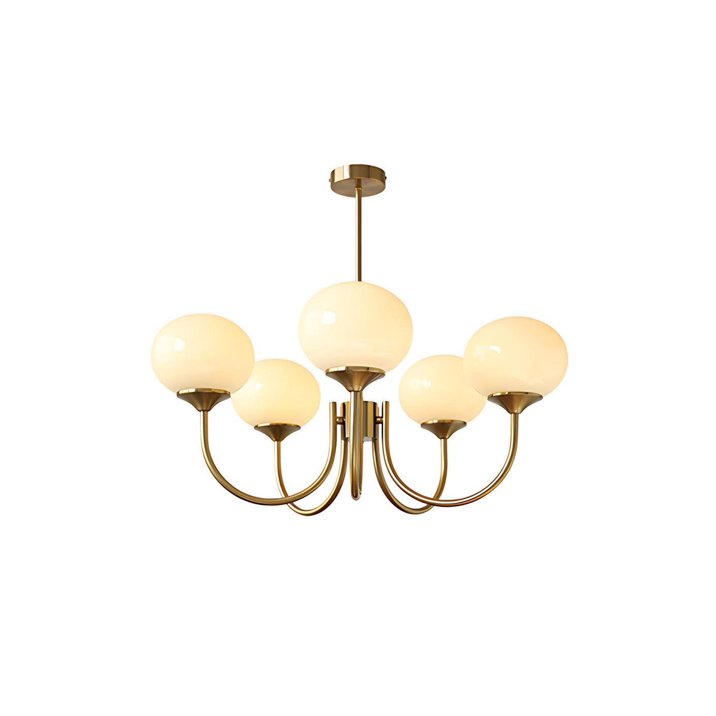 Marshmallow Modern Glass Chandelier