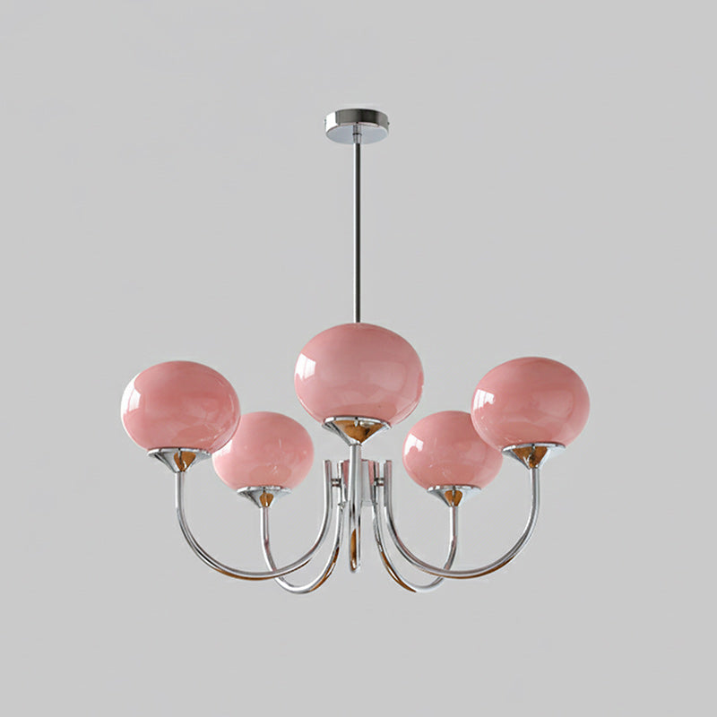 Marshmallow Modern Glass Chandelier