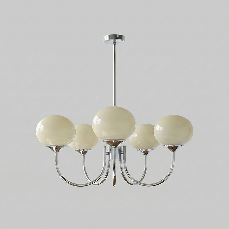 Marshmallow Modern Glass Chandelier
