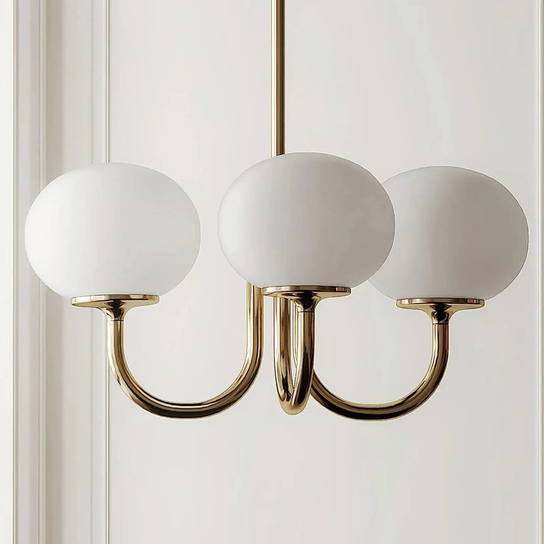 Marshmallow Modern Glass Chandelier