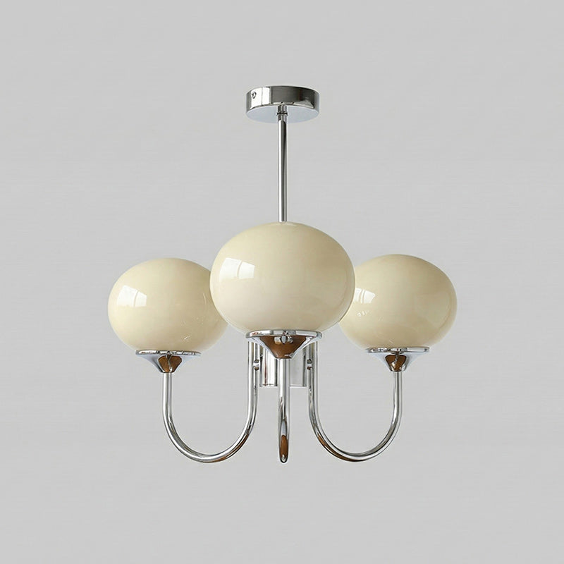 Marshmallow Modern Glass Chandelier