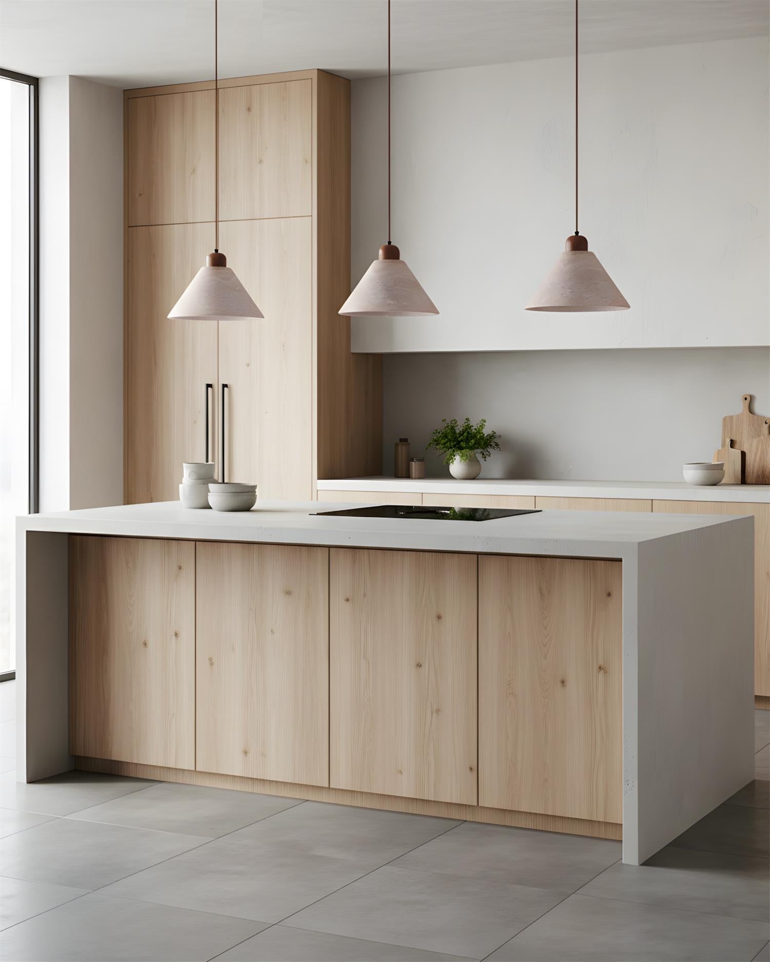 Marvra Minimalis Wood Pendant Light