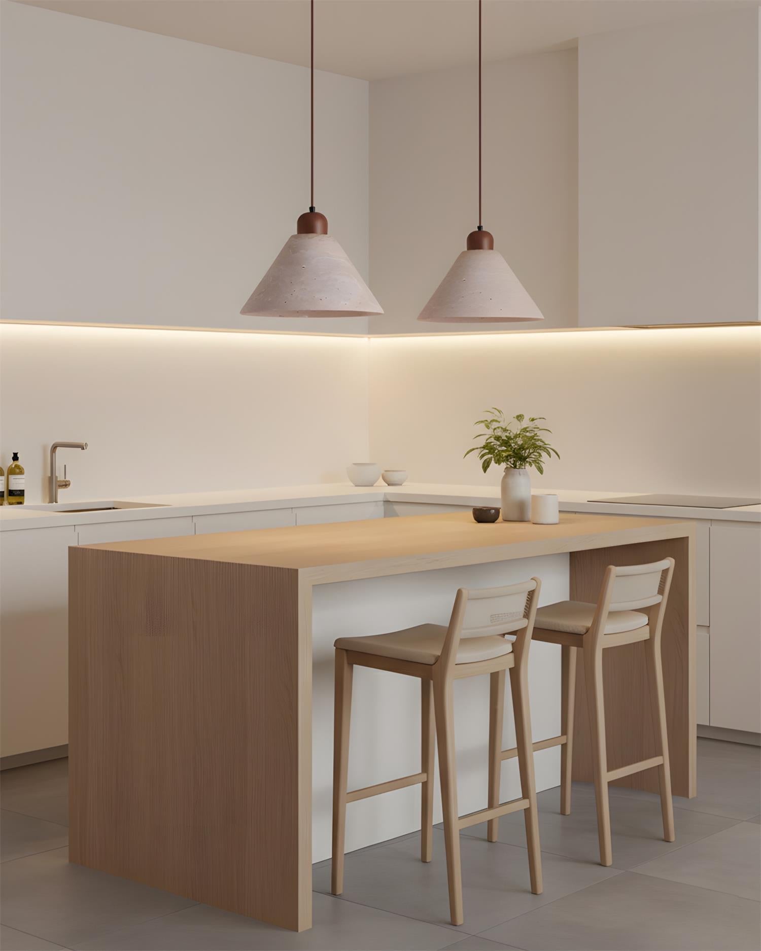 Marvra Minimalis Wood Pendant Light