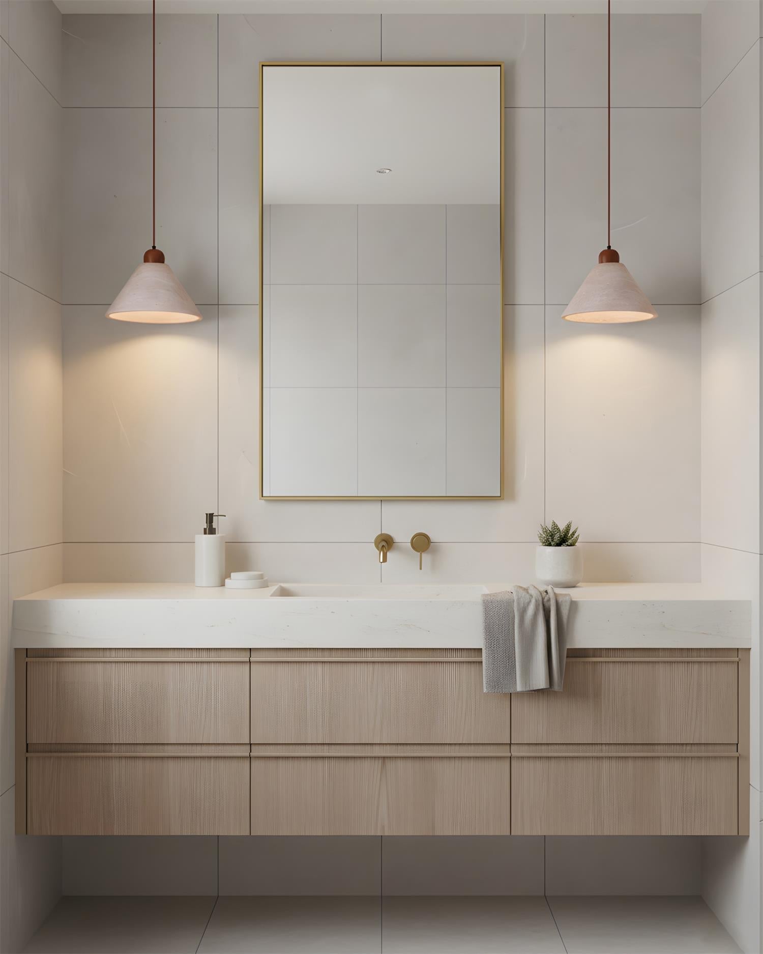 Marvra Minimalis Wood Pendant Light