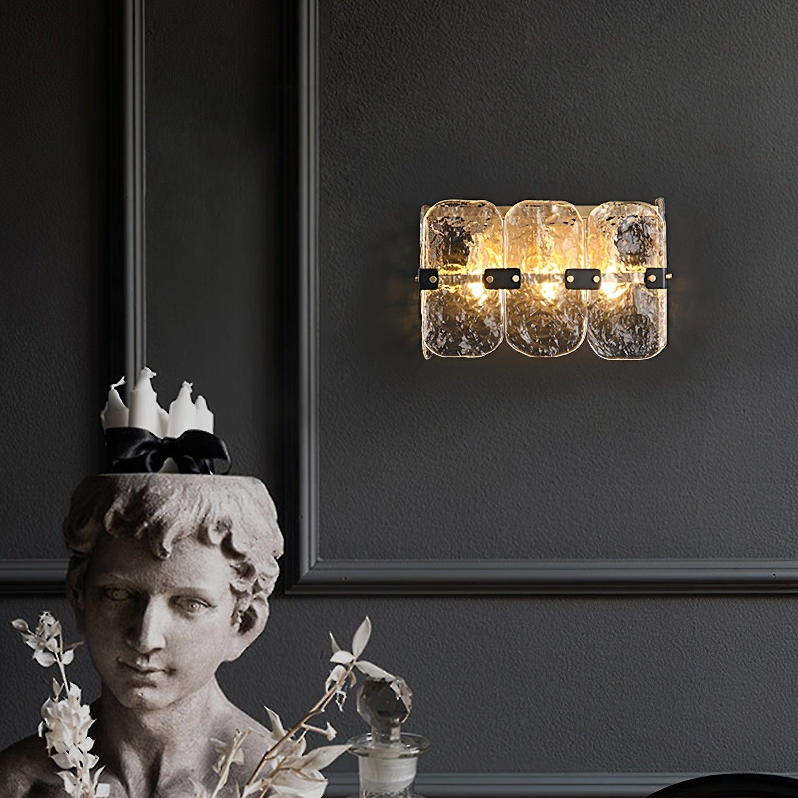 Massive Glass Wall Sconces - Blowlighting