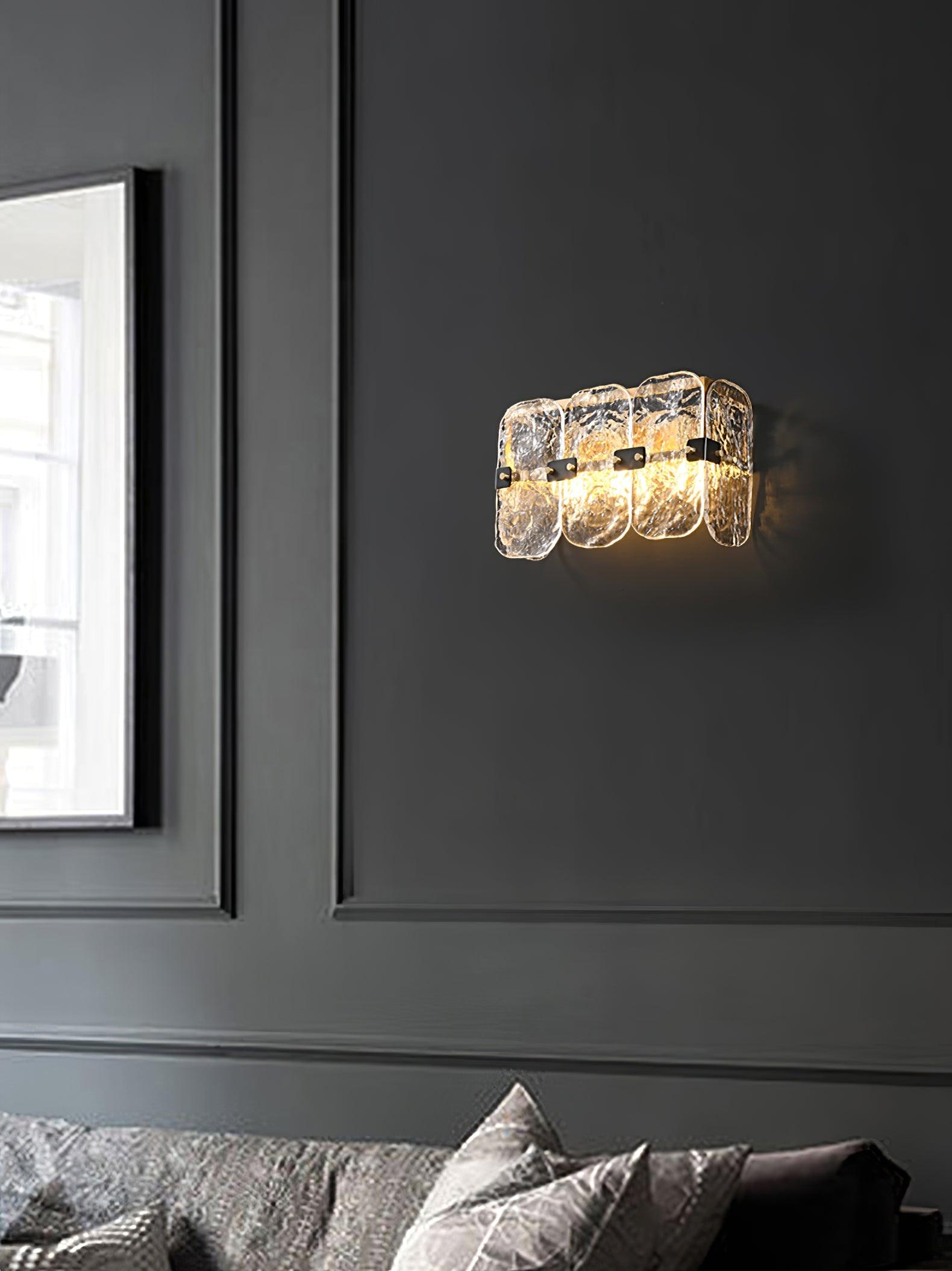 Massive Glass Wall Sconces - Blowlighting