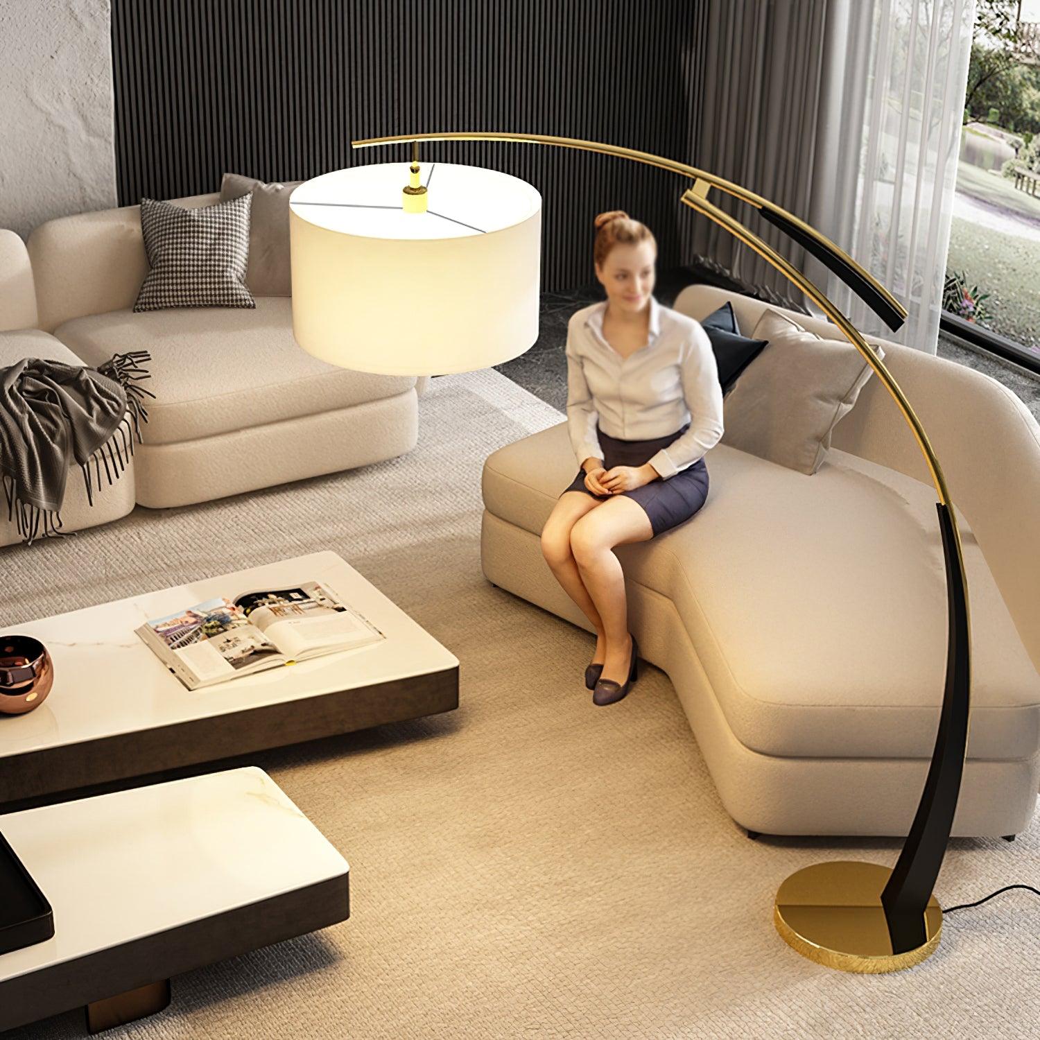 Matterhorn Arc Floor Lamp - Blowlighting