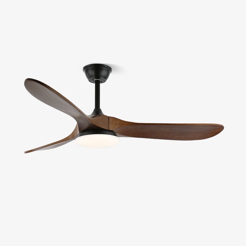 Aveline Modern Wood Ceiling Fan Light - Blowlighting