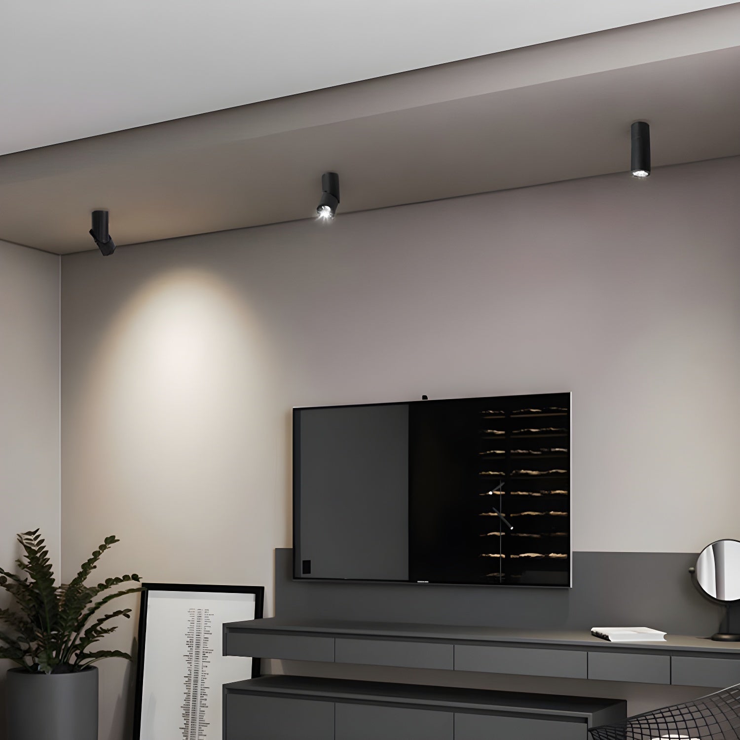 Maxwell Pivot Surface Downlight - Blowlighting