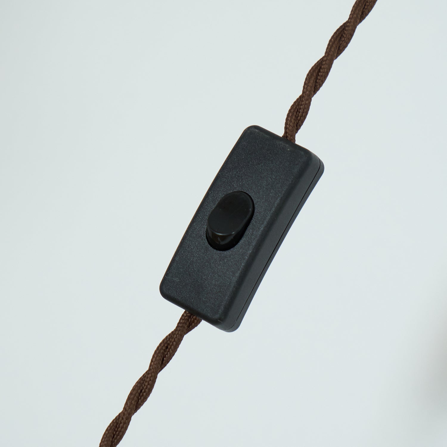 Lartheon Brown Glass Plug-In Pendant Lamp