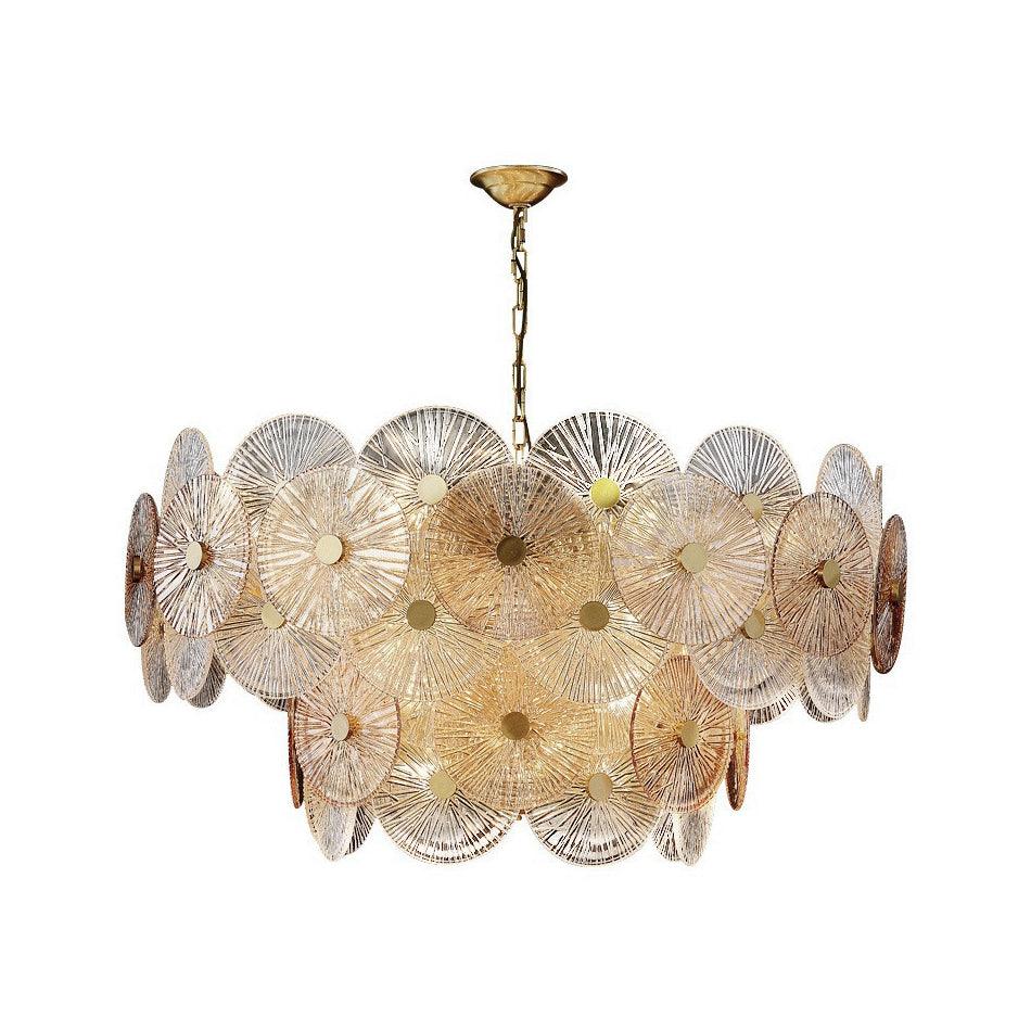 Aurelia Glass Chandelier Light - Blowlighting