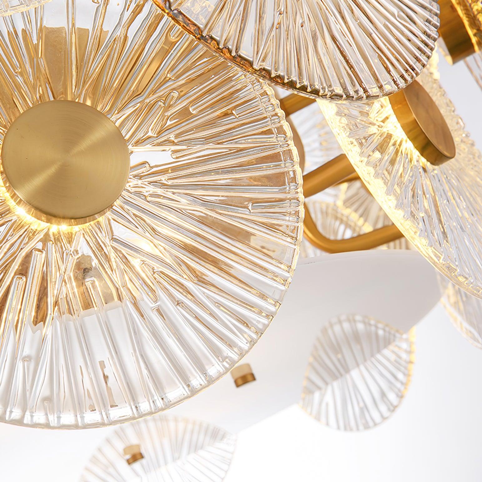 Aurelia Glass Chandelier Light - Blowlighting