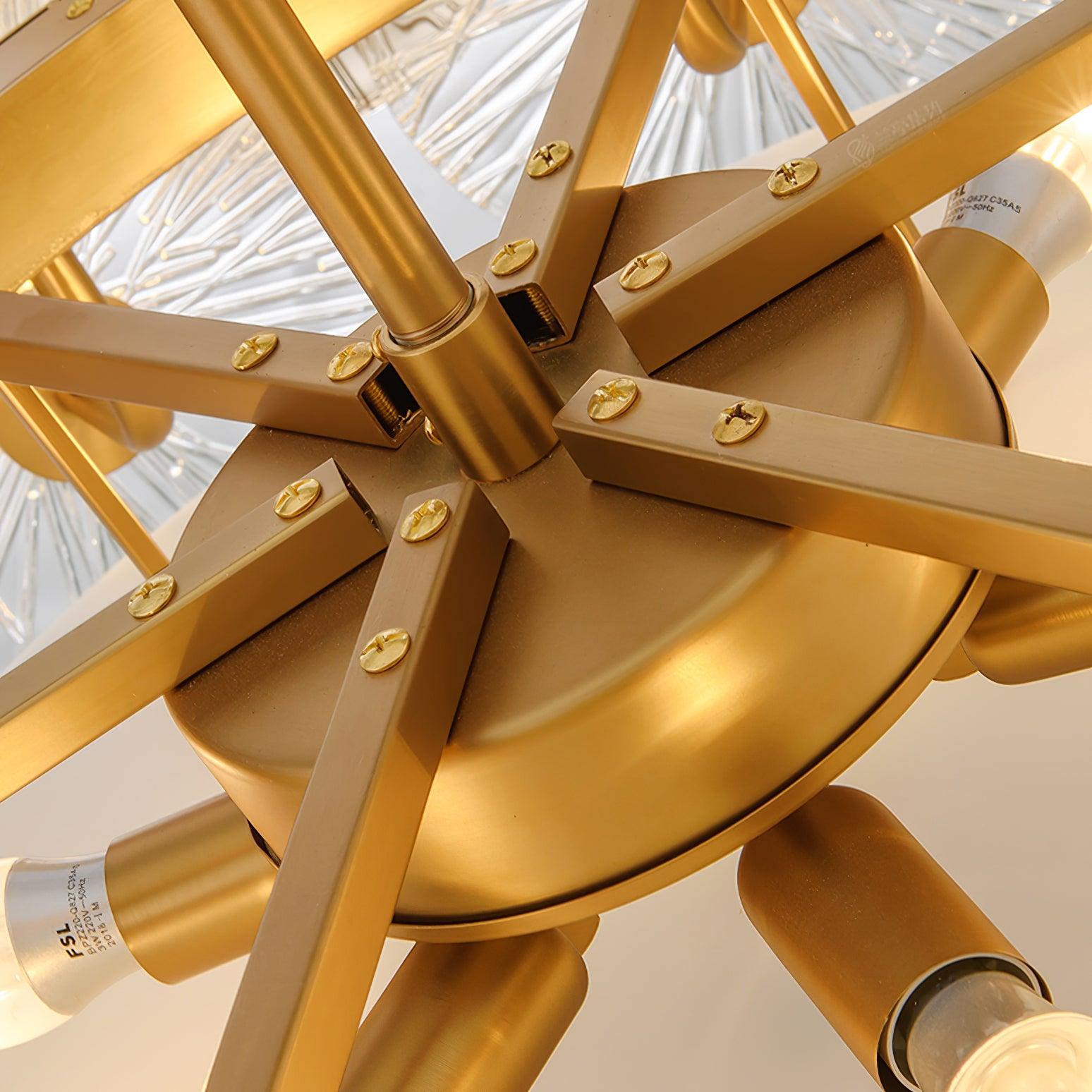 Aurelia Glass Chandelier Light - Blowlighting