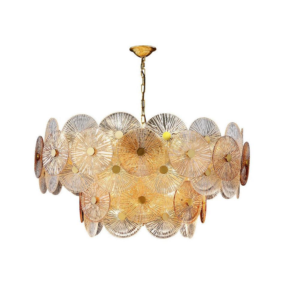 Aurelia Glass Chandelier Light - Blowlighting