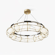 Mia Modern Glass Chandelier - Blowlighting