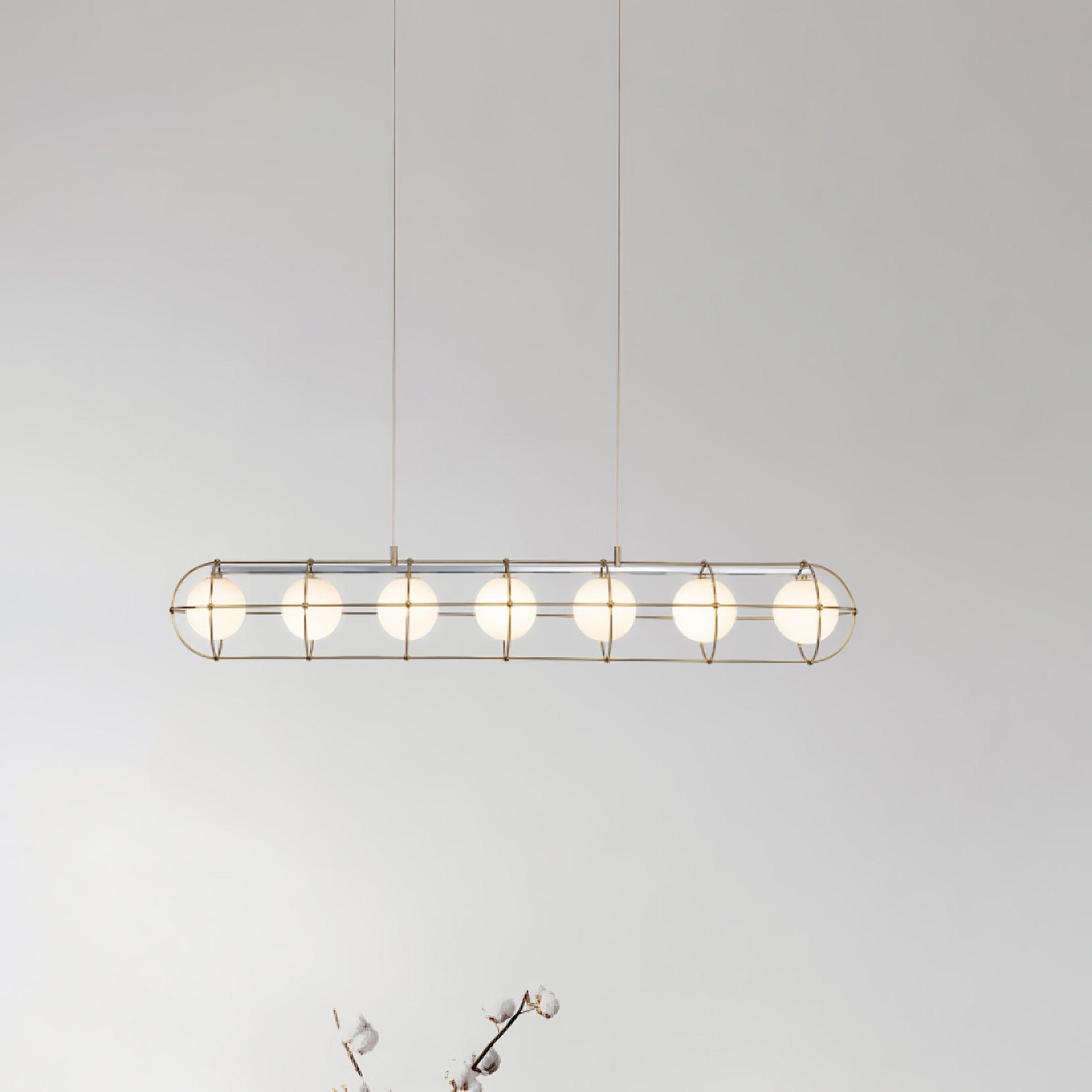 Mia Modern Glass Chandelier - Blowlighting
