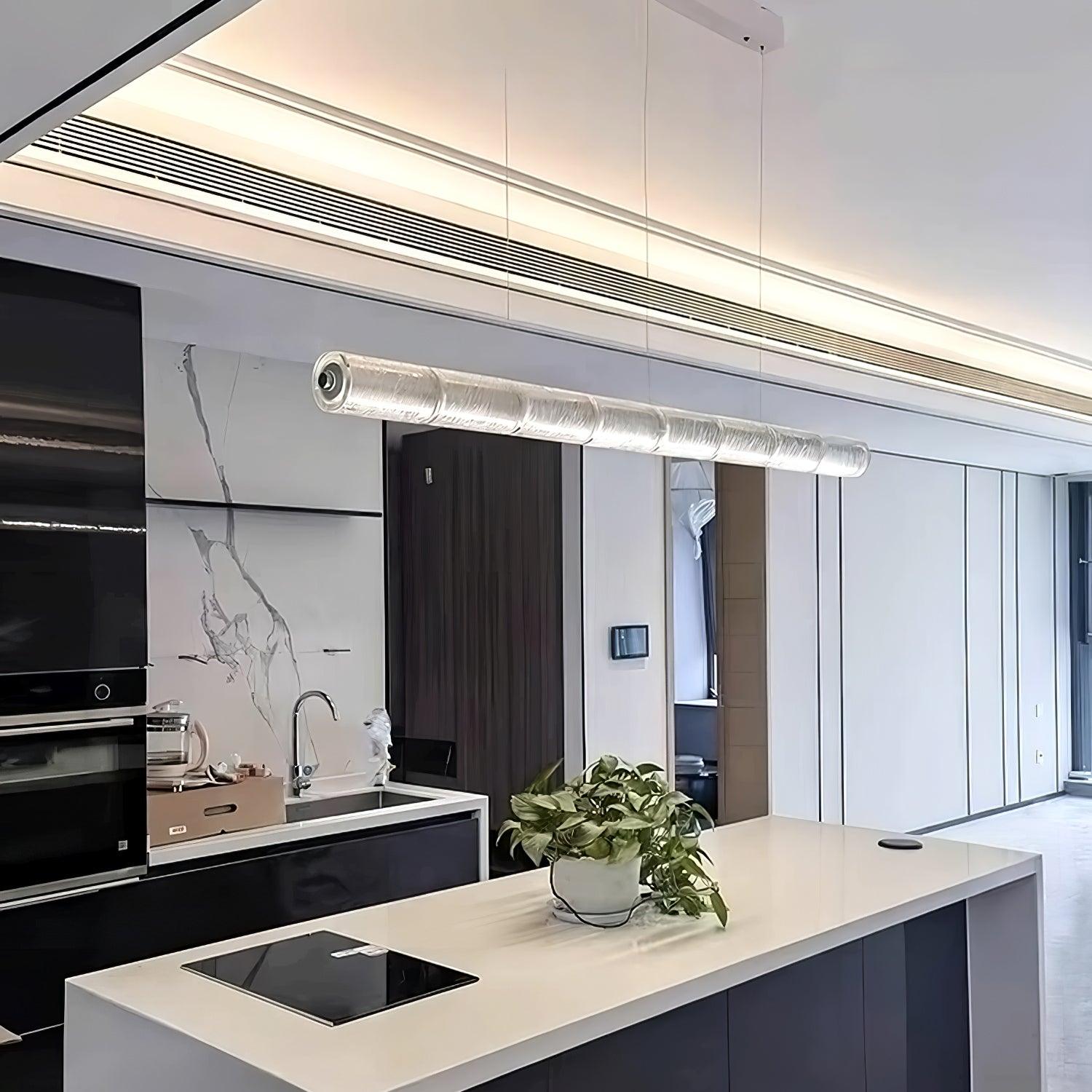 Lyliris Glass Linear Pendant - Blowlighting