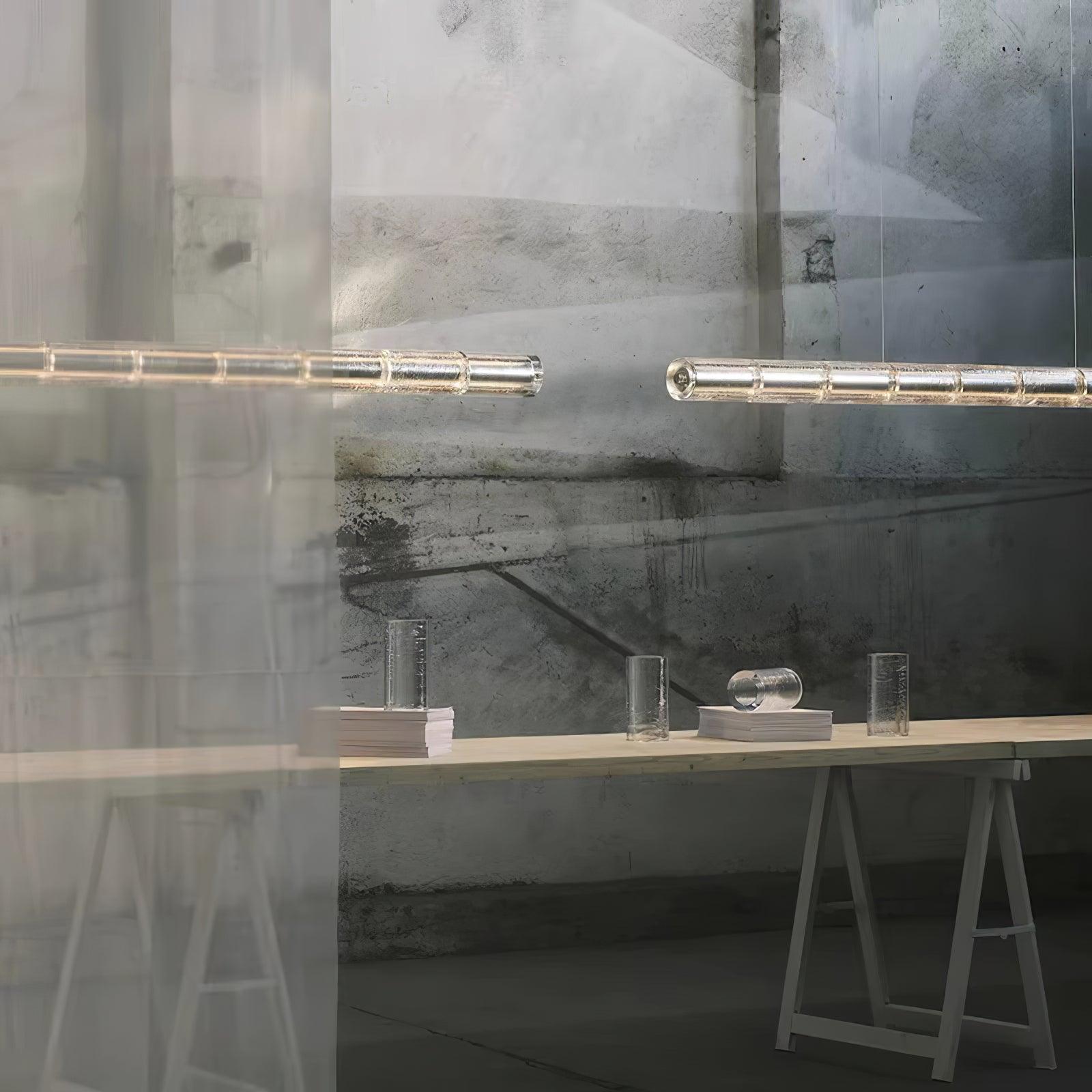 Lyliris Glass Linear Pendant - Blowlighting