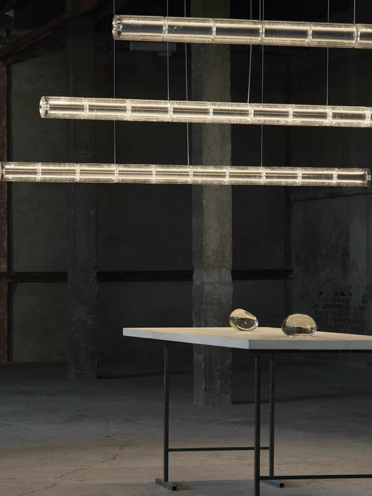 Lyliris Glass Linear Pendant - Blowlighting
