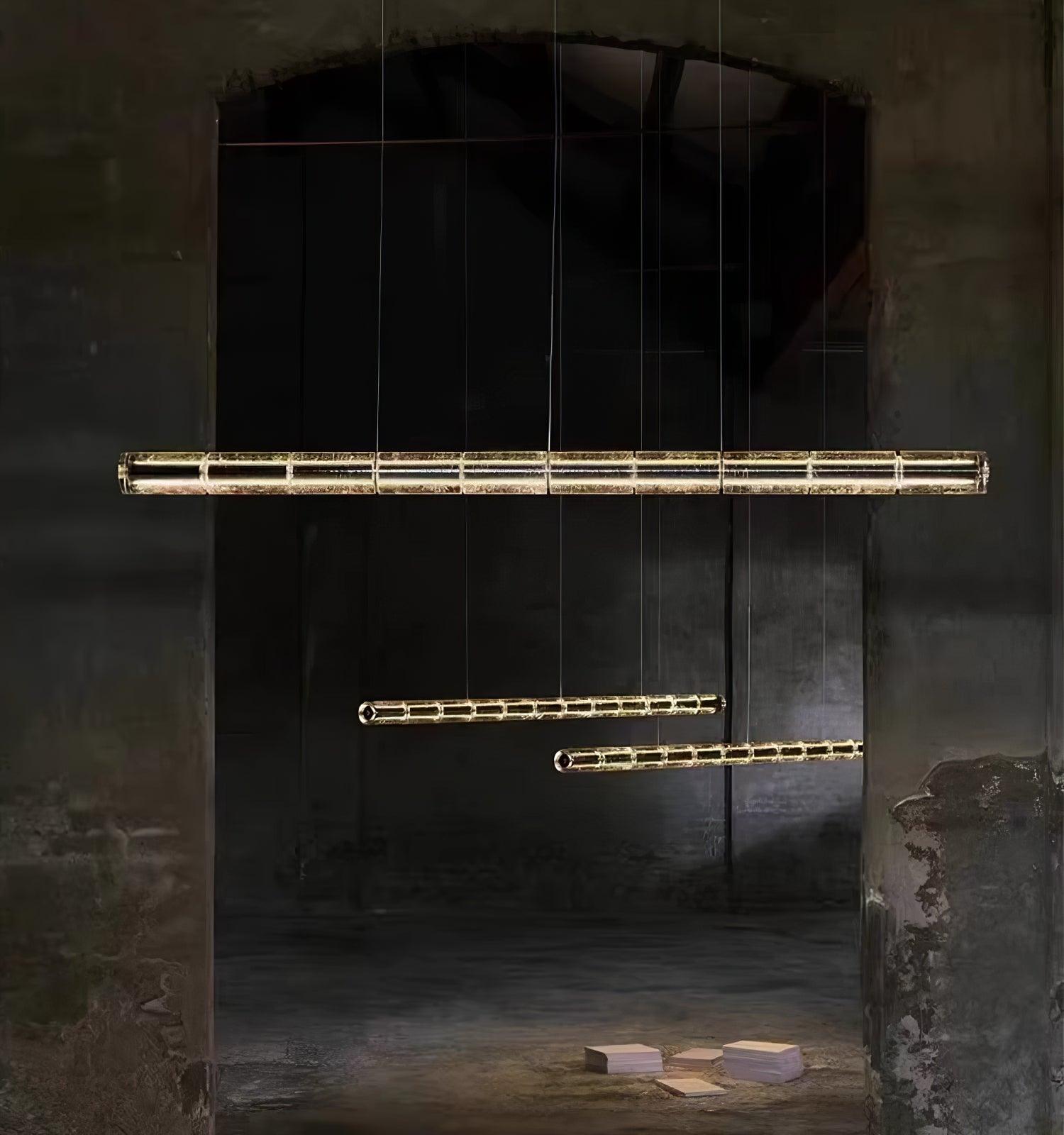 Lyliris Glass Linear Pendant - Blowlighting