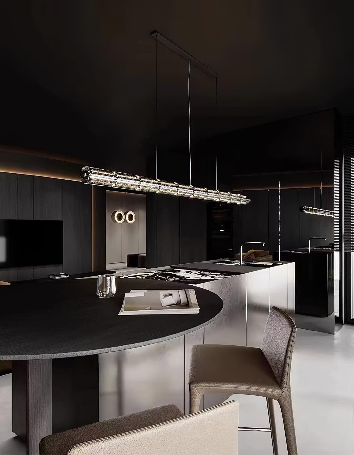 Lyliris Glass Linear Pendant - Blowlighting