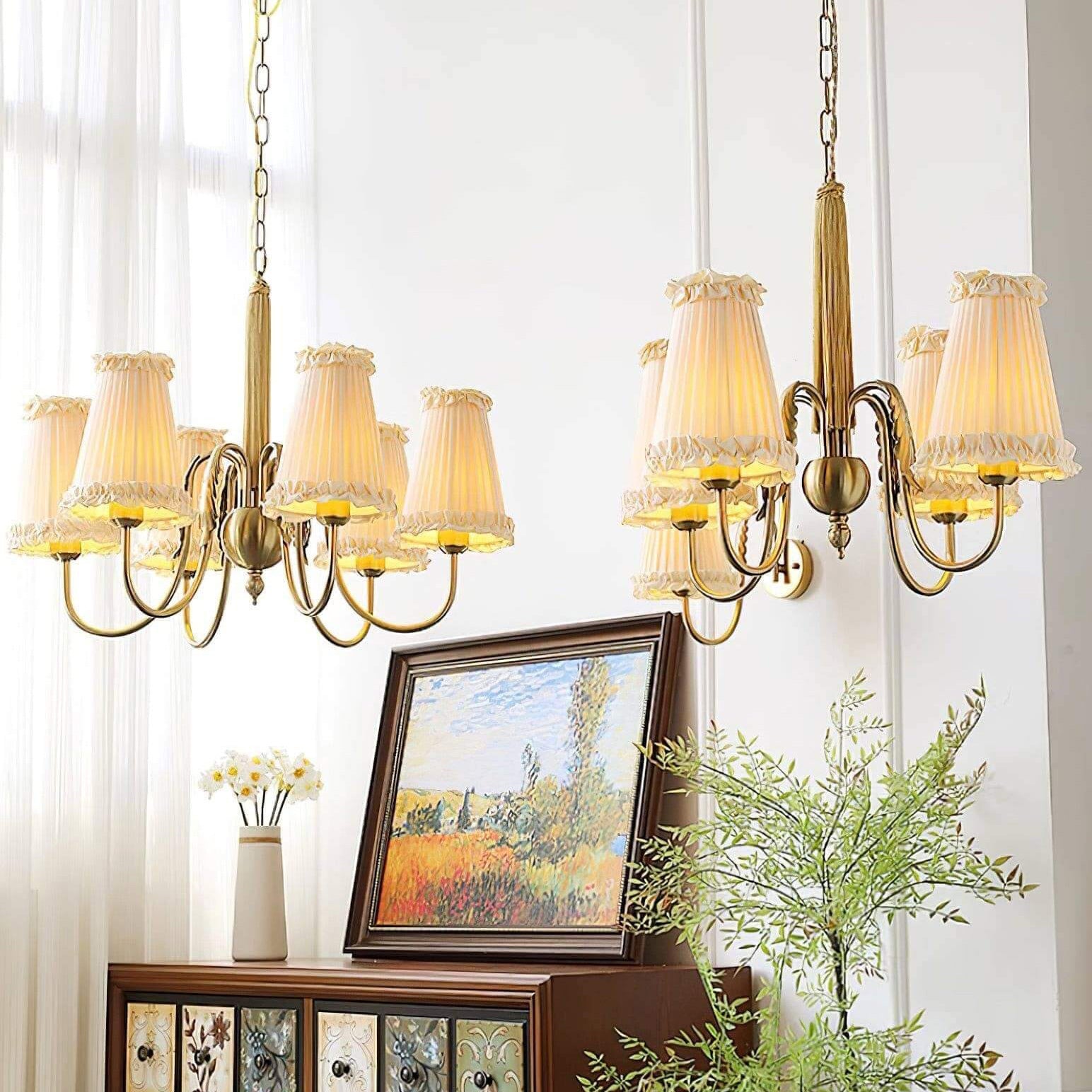 Mcveigh Contemporary Fabric Chandelier