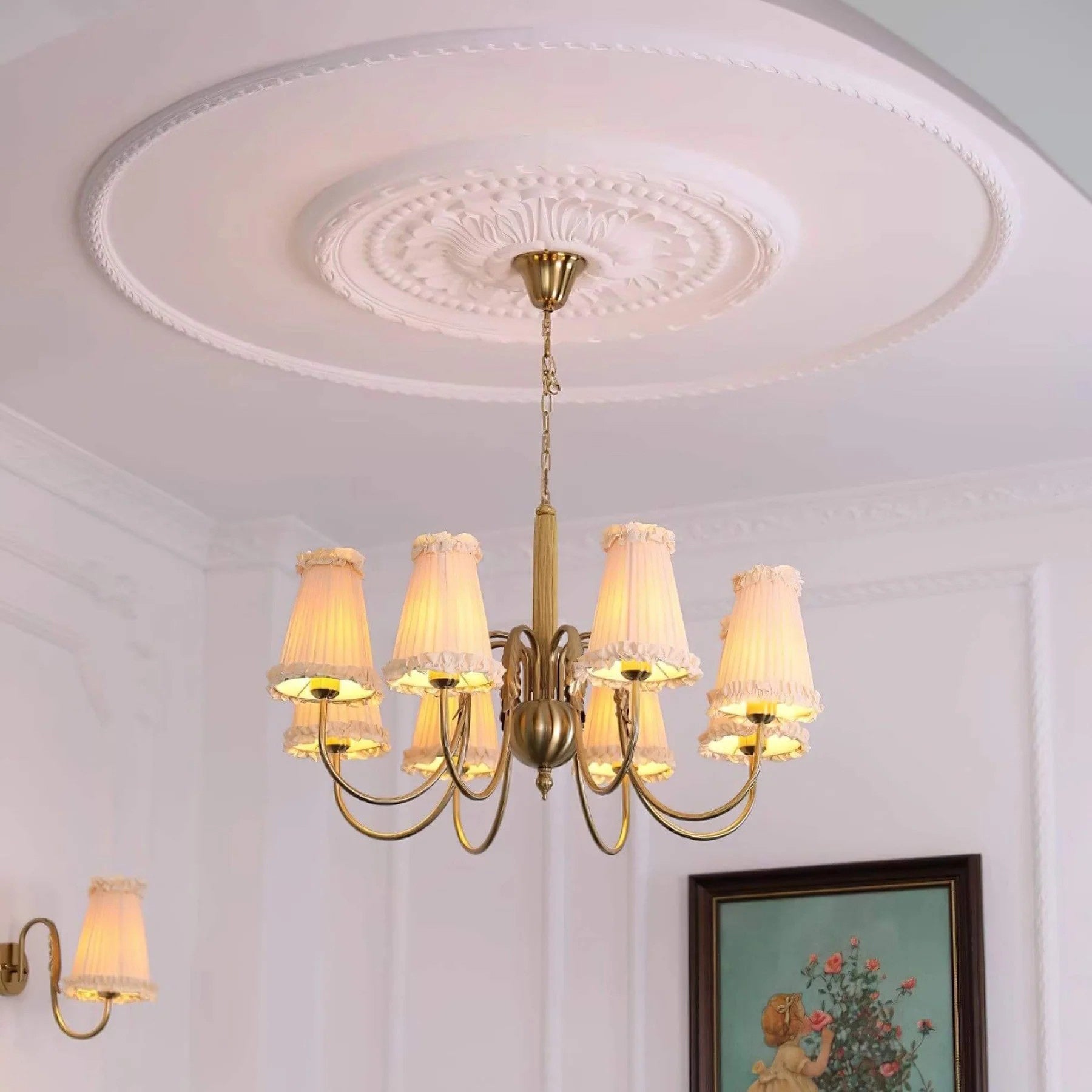 Mcveigh Contemporary Fabric Chandelier