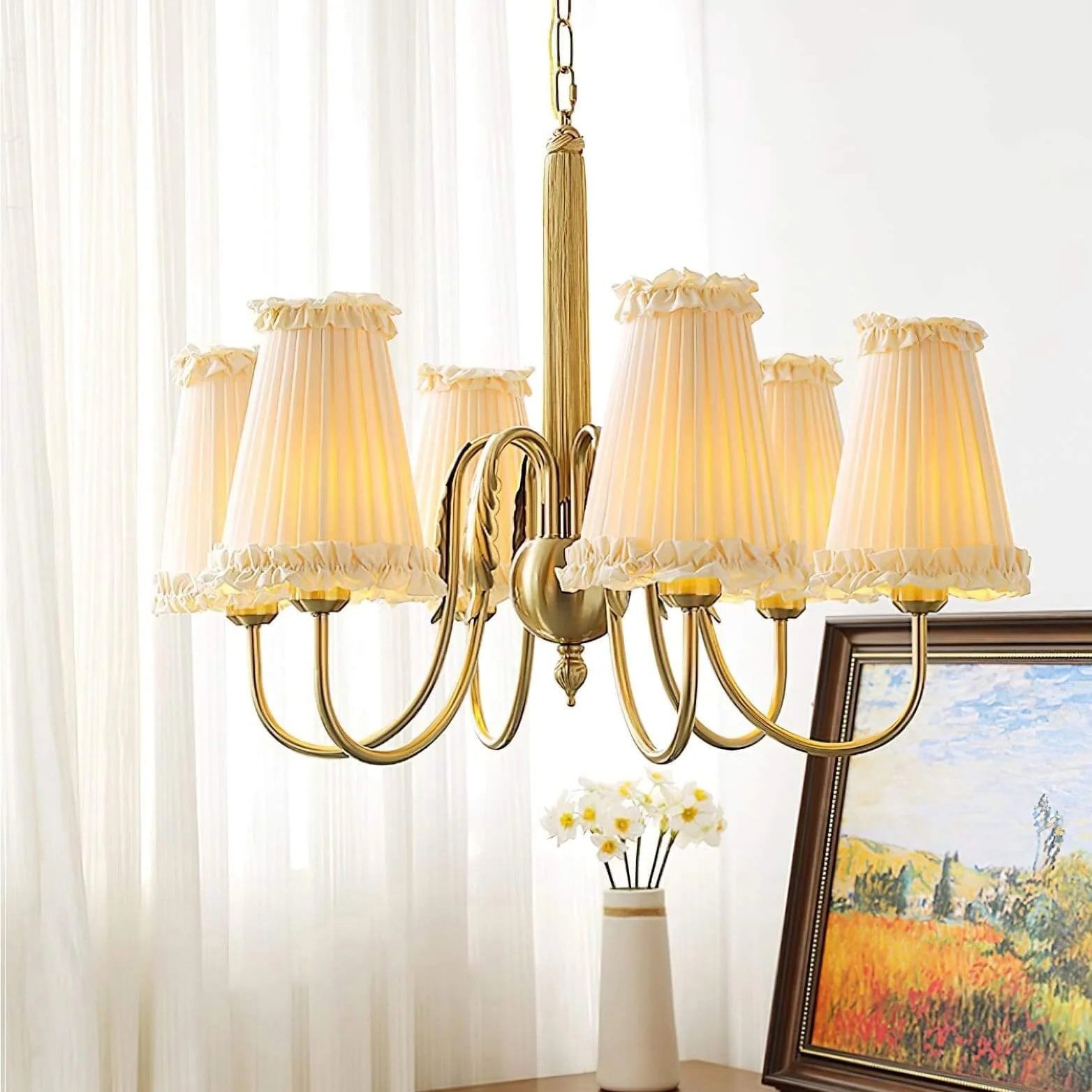 Mcveigh Contemporary Fabric Chandelier