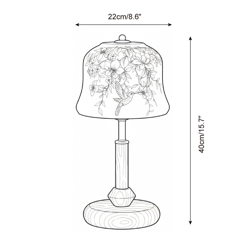 Meadow Vintage Glass Table Light