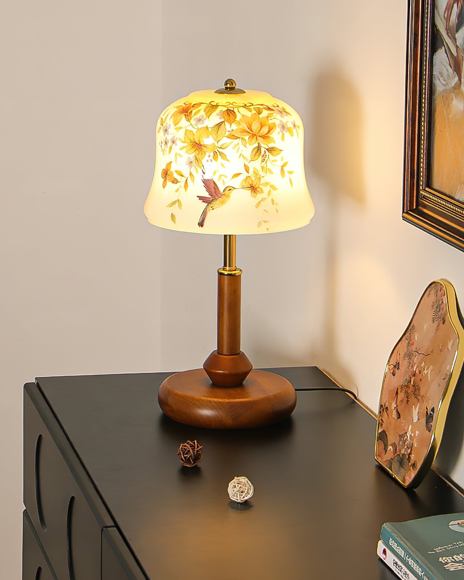 Meadow Vintage Glass Table Light