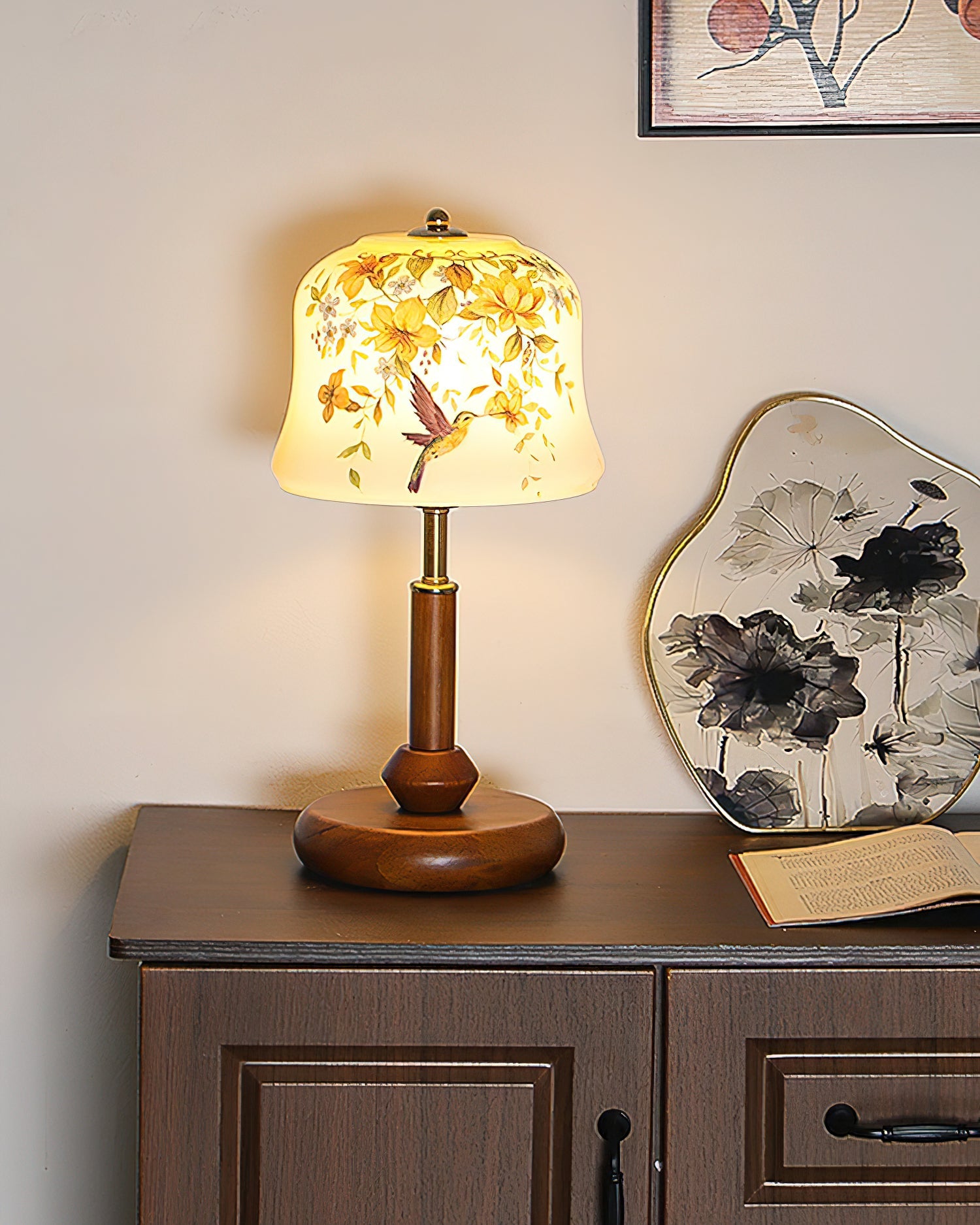 Meadow Vintage Glass Table Light