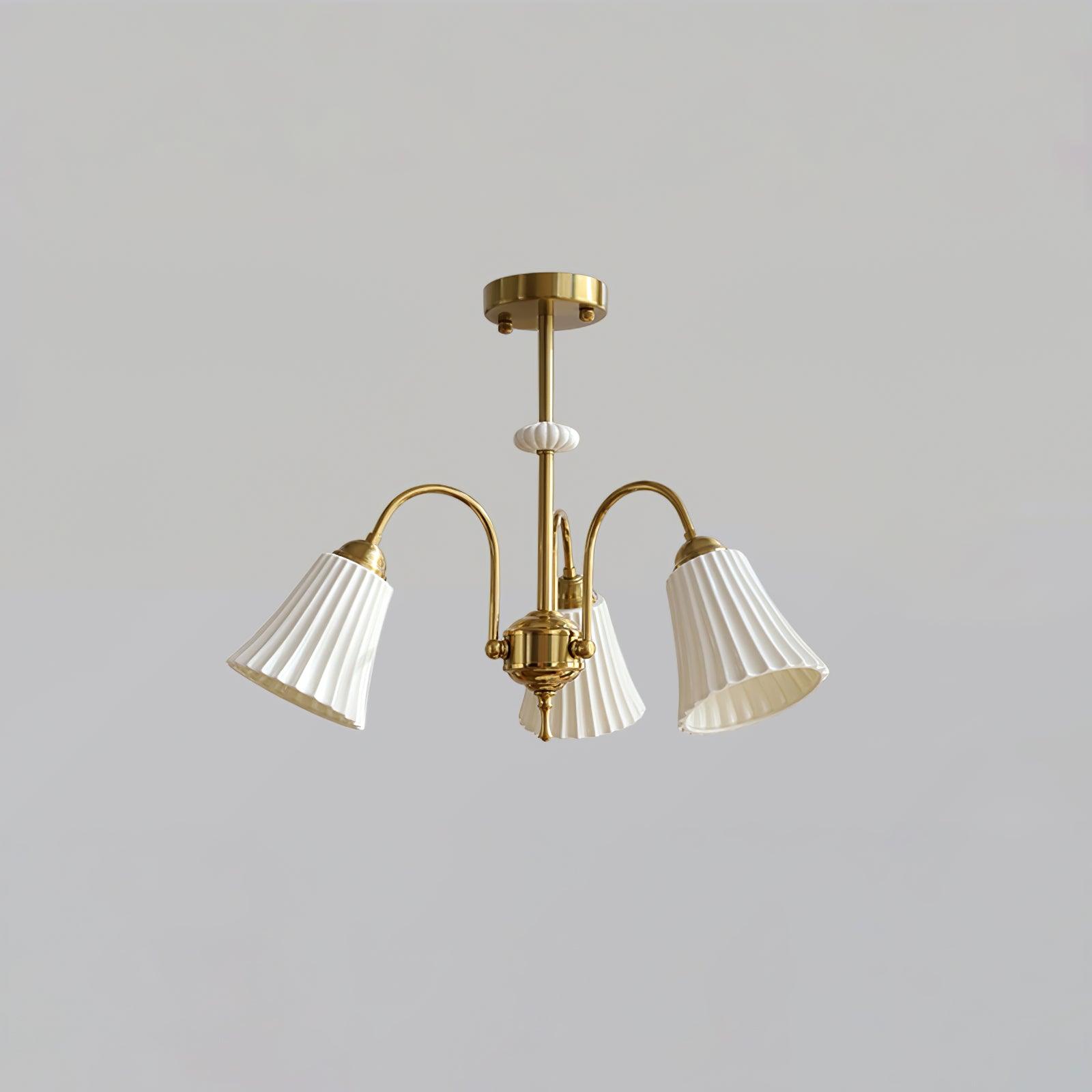 Silas Vintage Metal Chandelier - Blowlighting