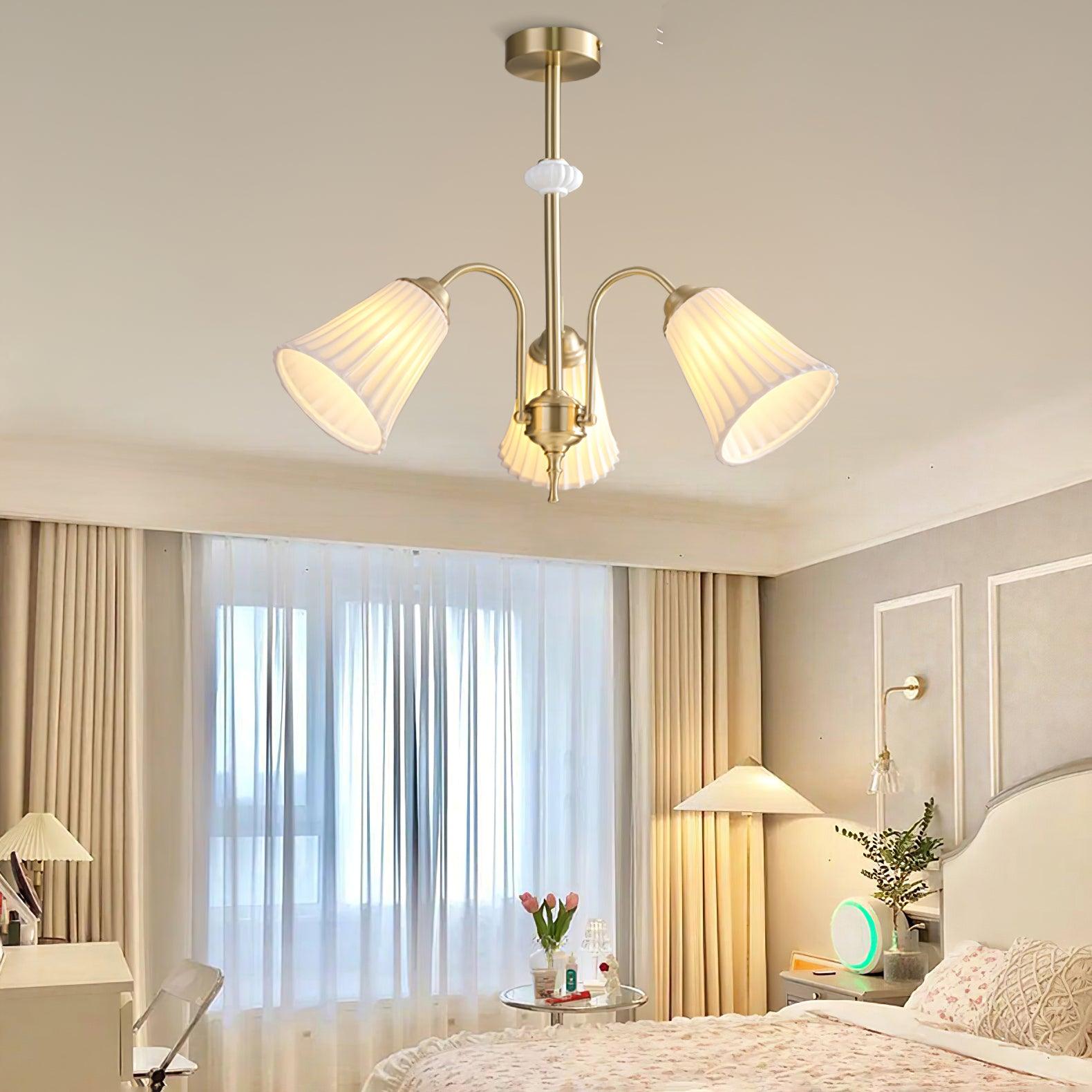 Silas Vintage Metal Chandelier - Blowlighting
