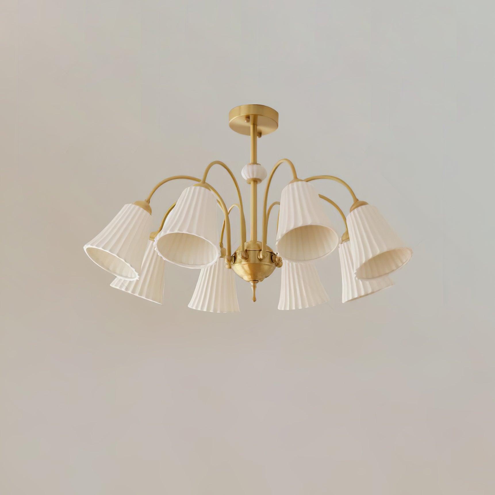 Silas Vintage Metal Chandelier - Blowlighting