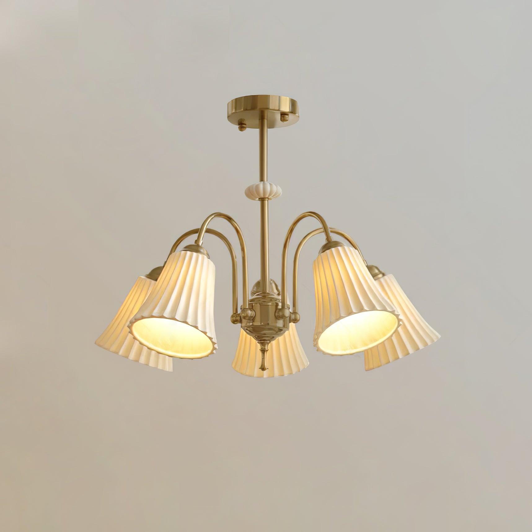 Silas Vintage Metal Chandelier - Blowlighting