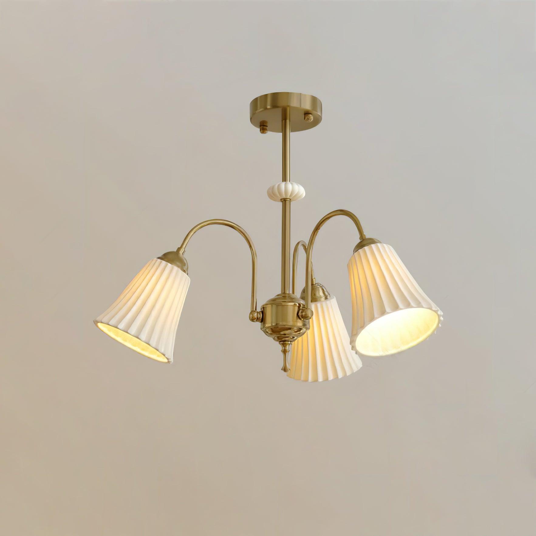 Silas Vintage Metal Chandelier - Blowlighting