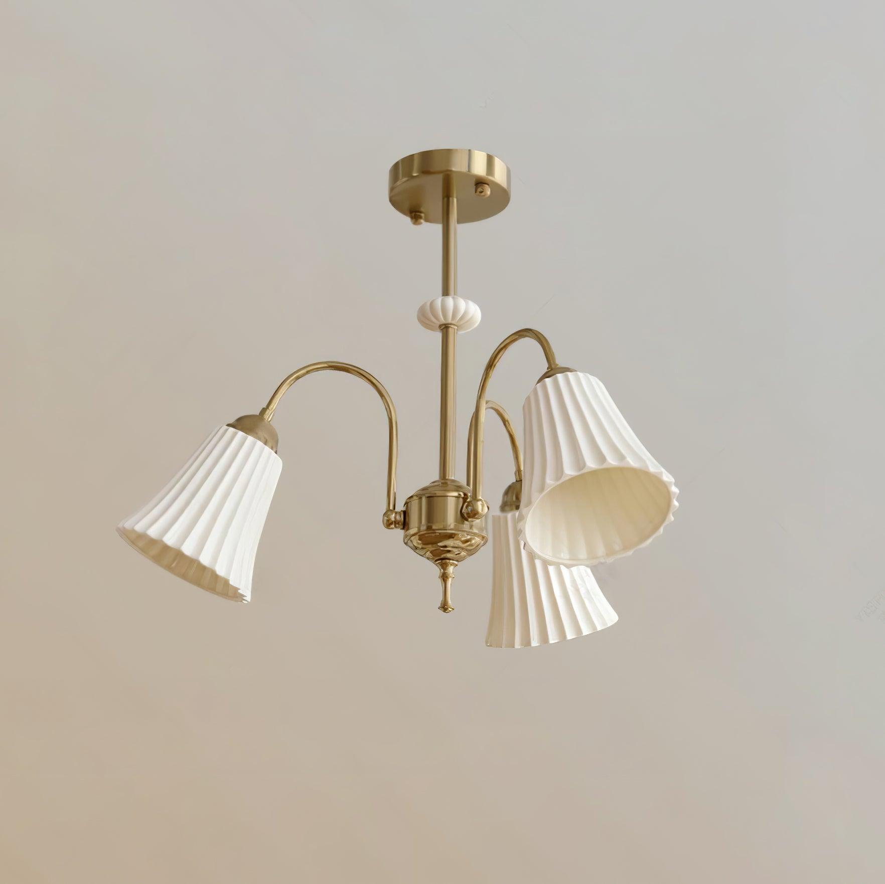 Silas Vintage Metal Chandelier - Blowlighting