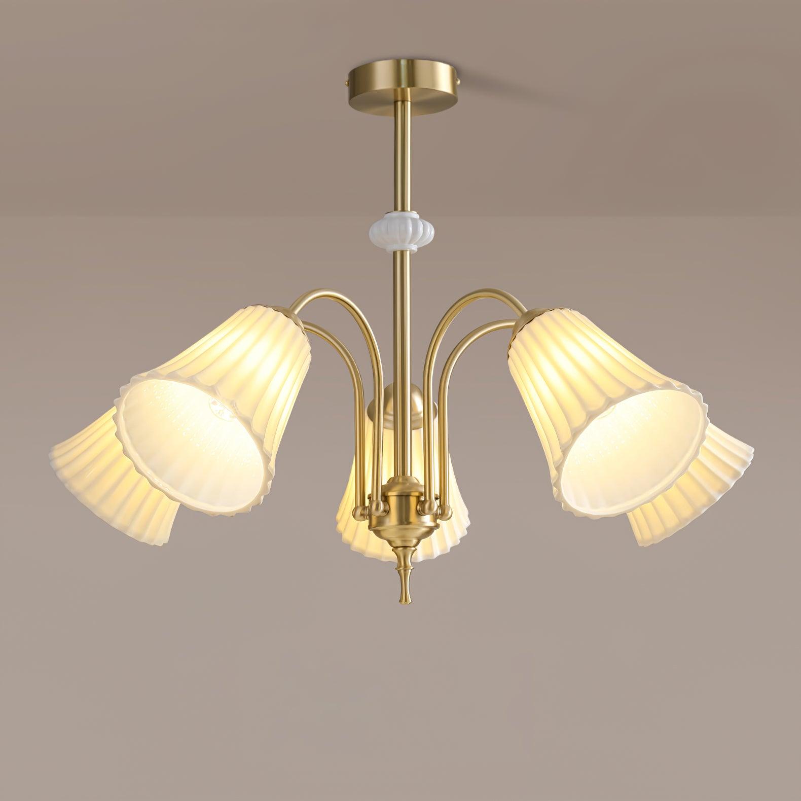 Silas Vintage Metal Chandelier - Blowlighting