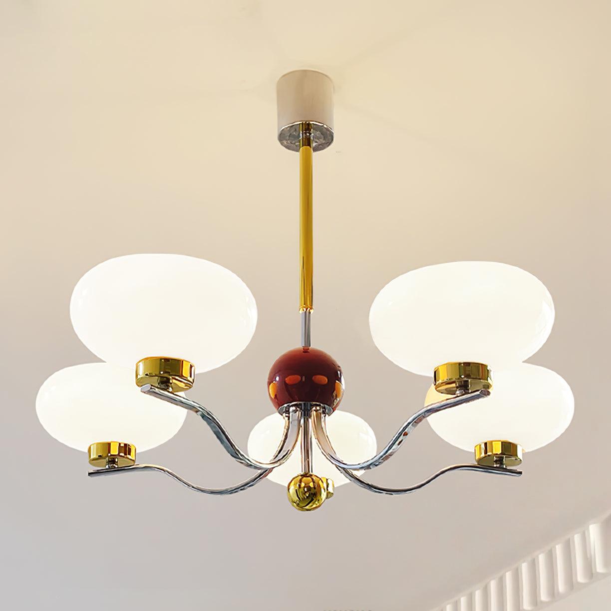 Titus Vintage Metal Chandelier - Blowlighting