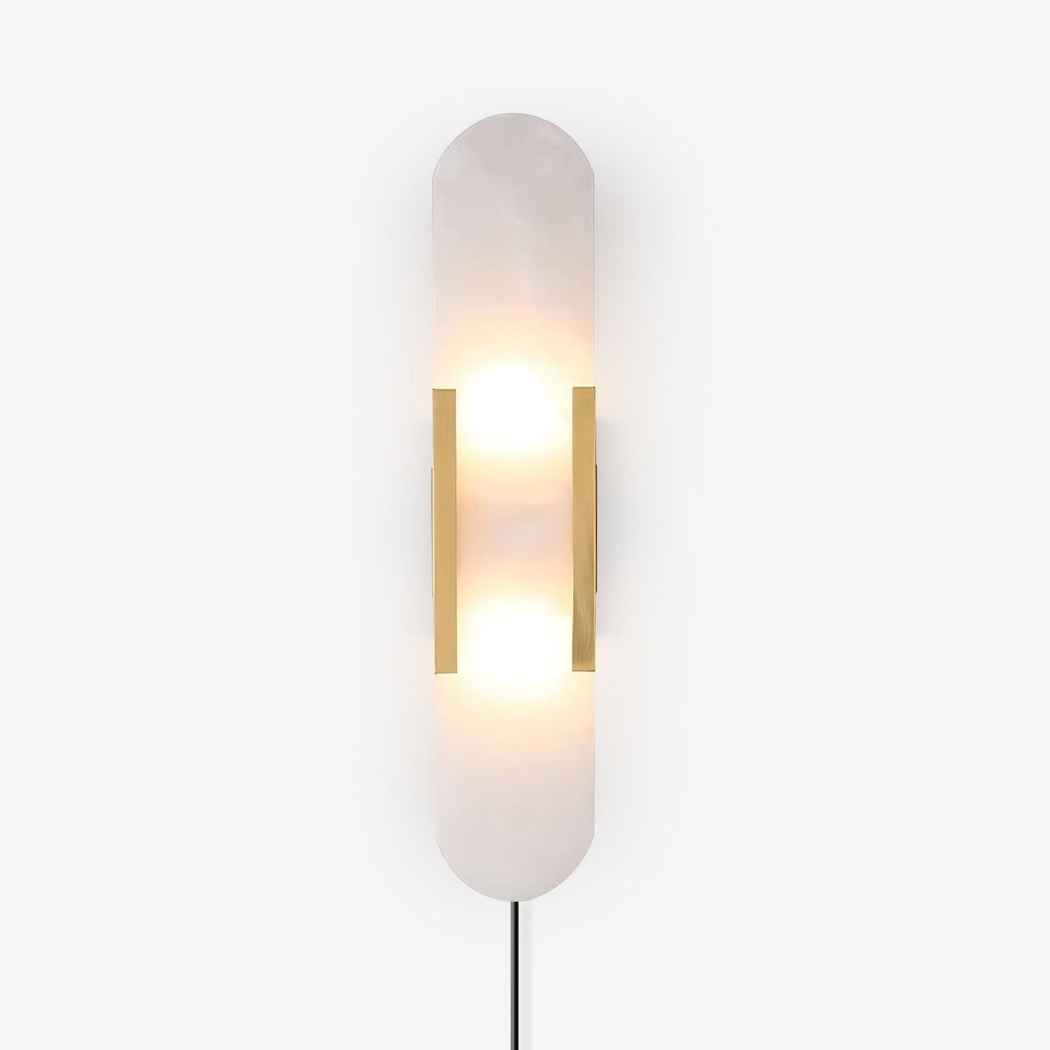 Corvina Oblong Alabaster Wall Light - Blowlighting