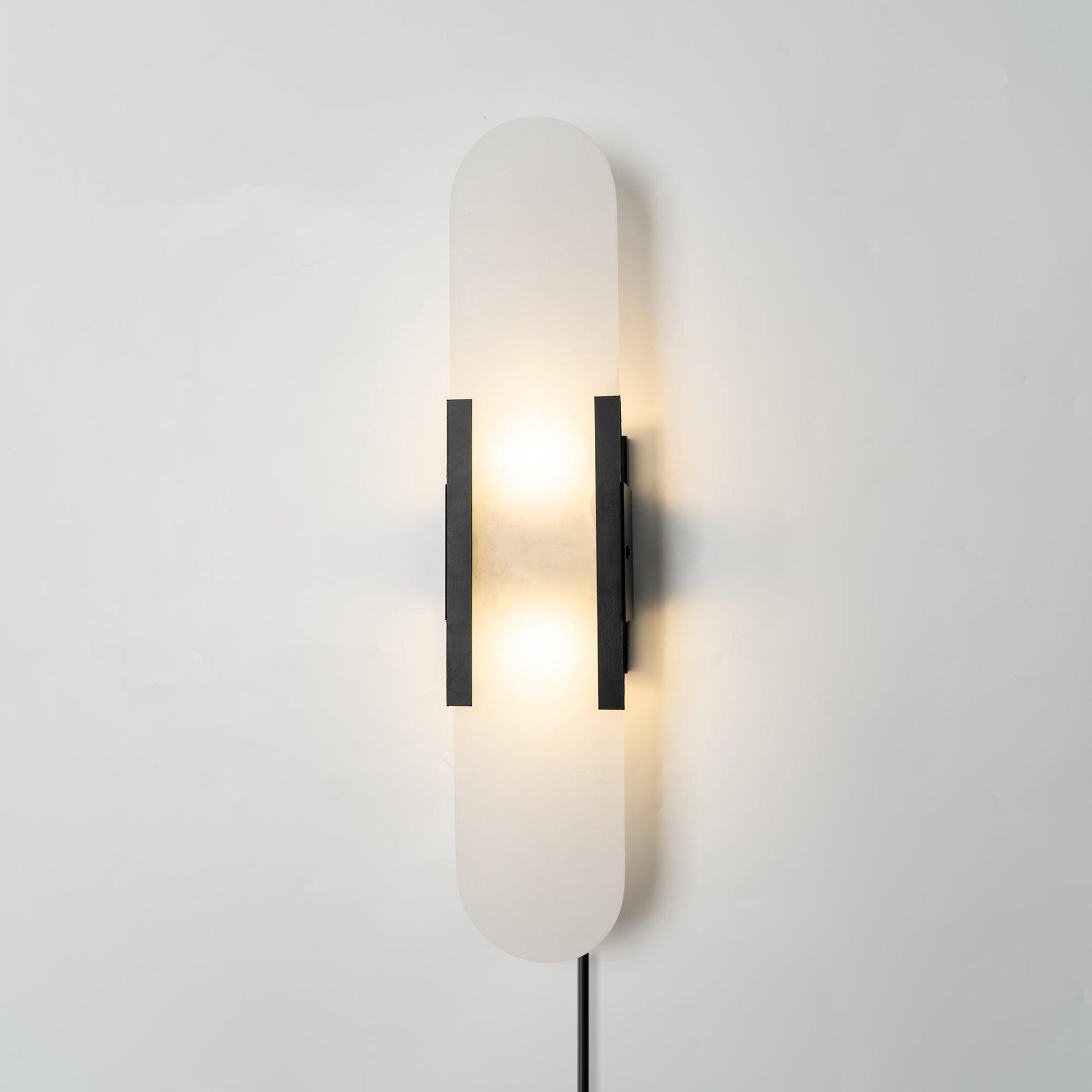 Corvina Oblong Alabaster Wall Light - Blowlighting