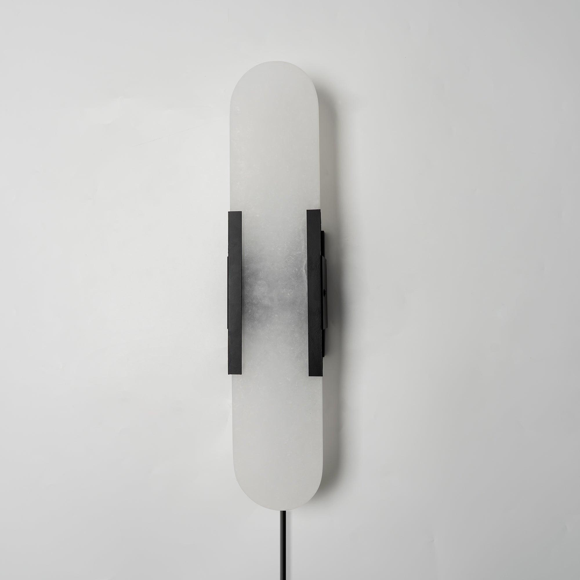 Corvina Oblong Alabaster Wall Light - Blowlighting