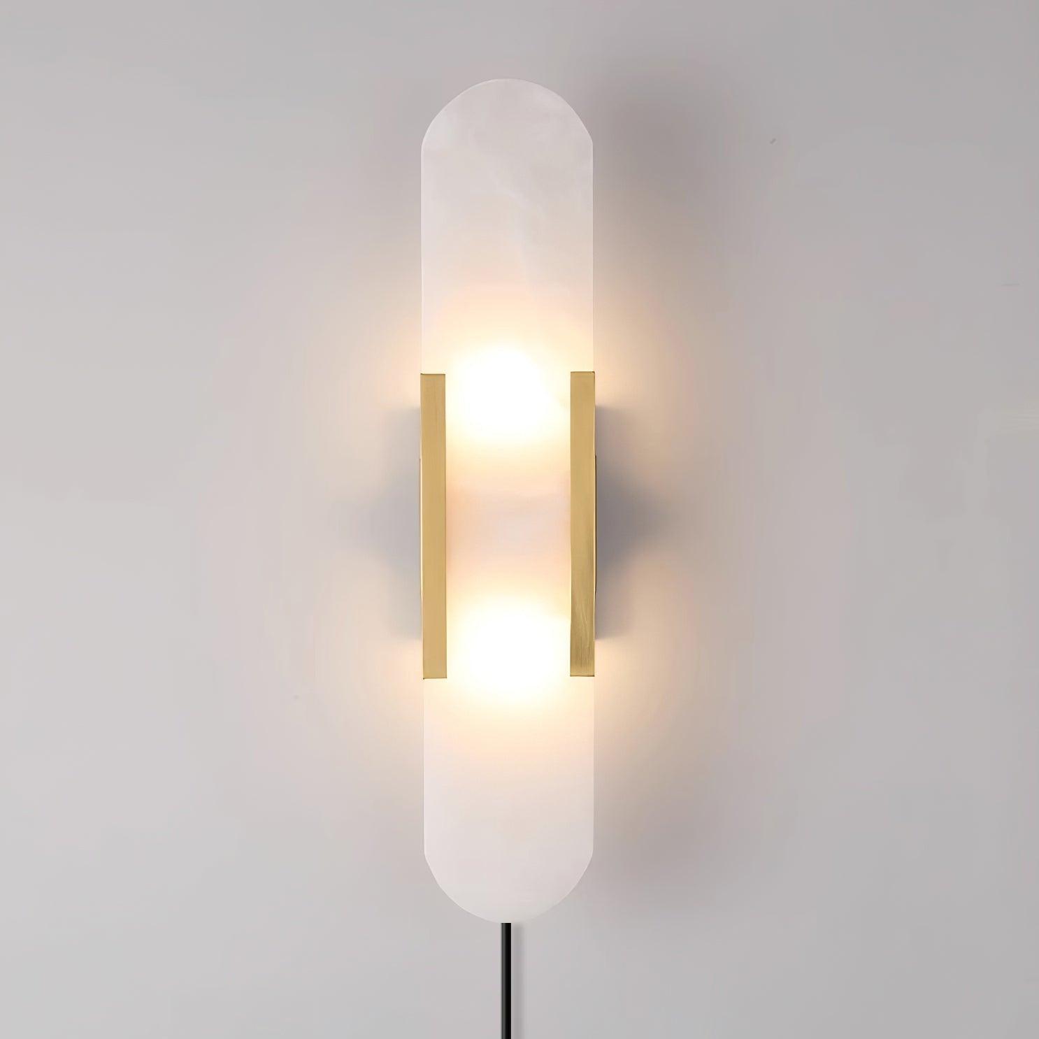Corvina Oblong Alabaster Wall Light - Blowlighting
