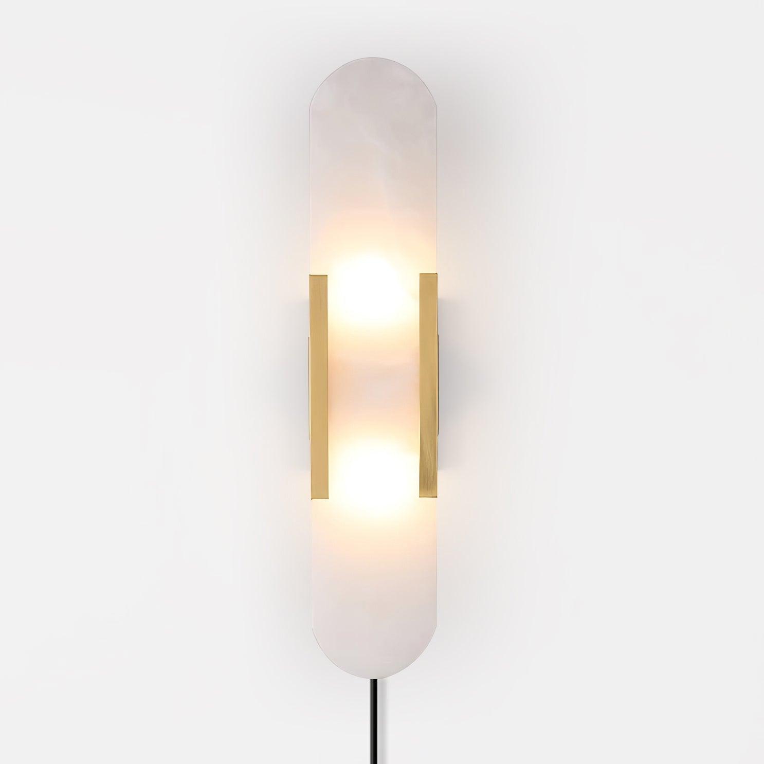 Corvina Oblong Alabaster Wall Light - Blowlighting