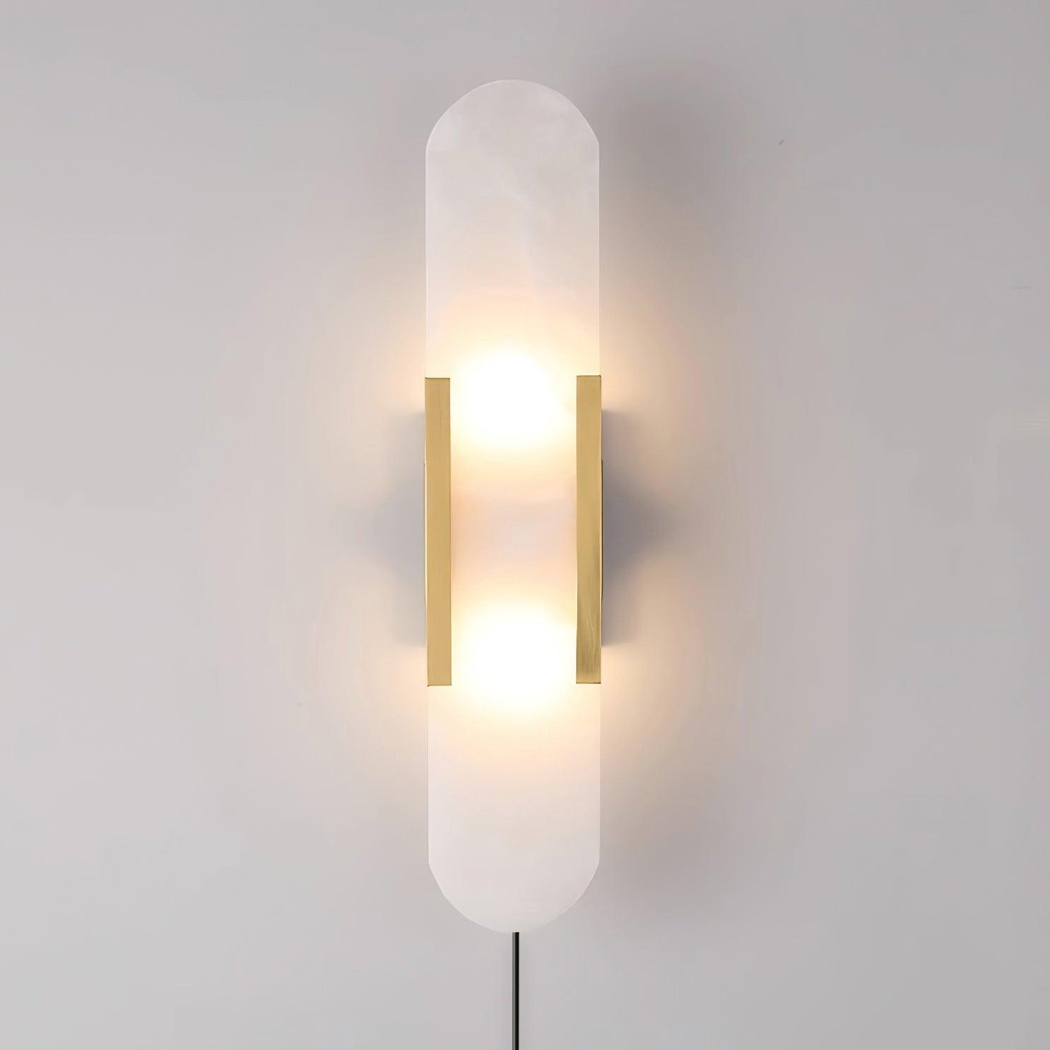 Corvina Oblong Alabaster Wall Light - Blowlighting