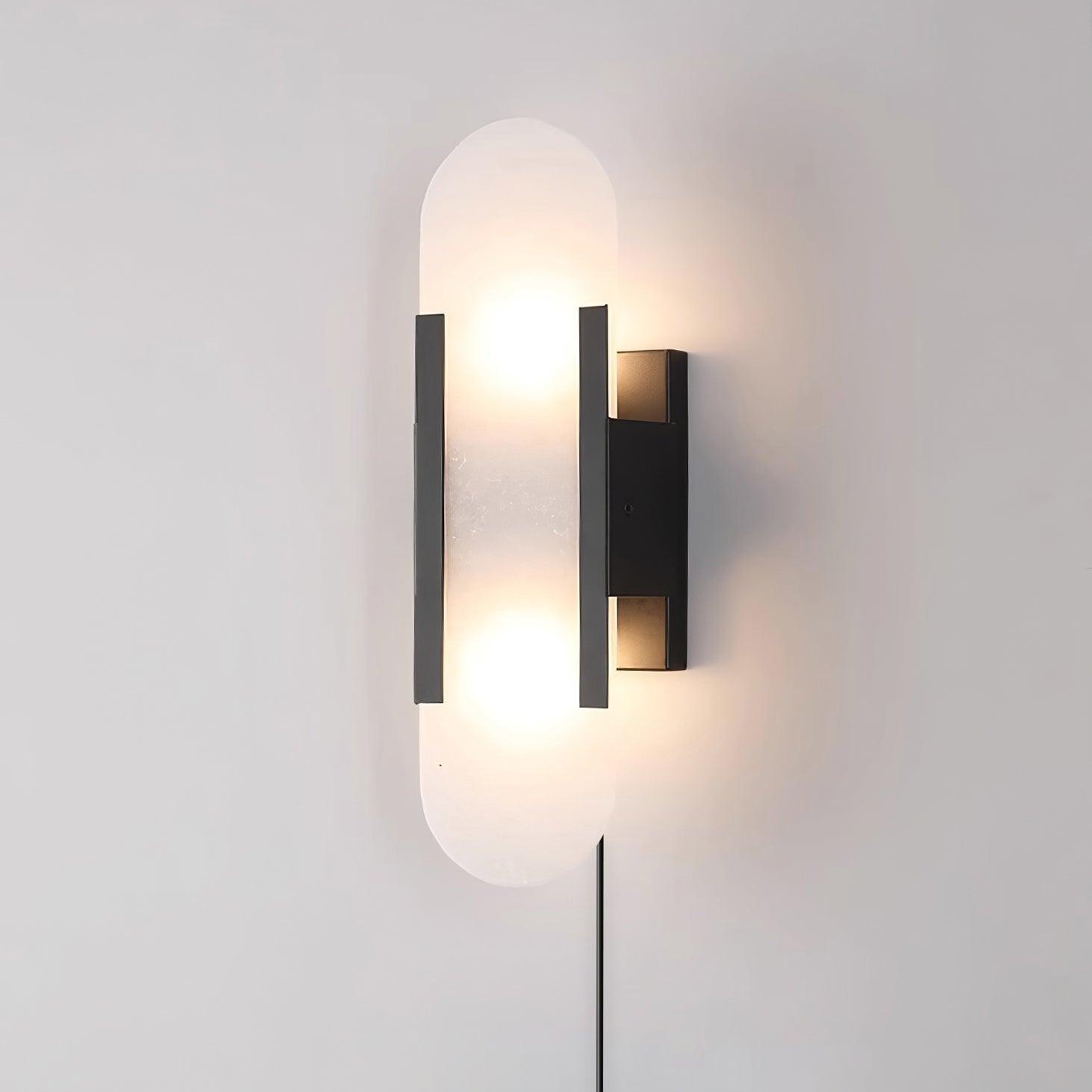 Corvina Oblong Alabaster Wall Light - Blowlighting