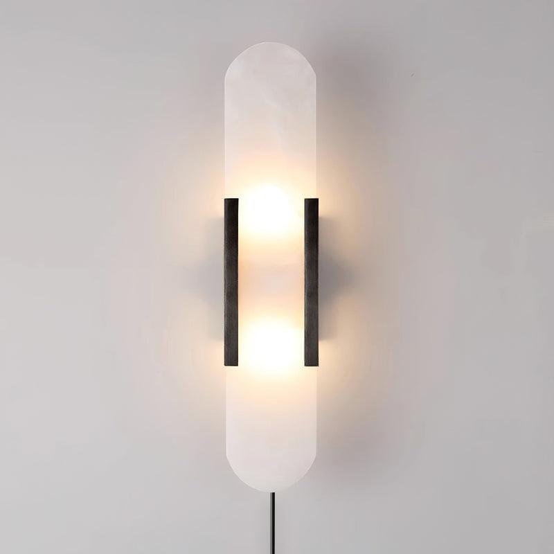 Corvina Oblong Alabaster Wall Light - Blowlighting
