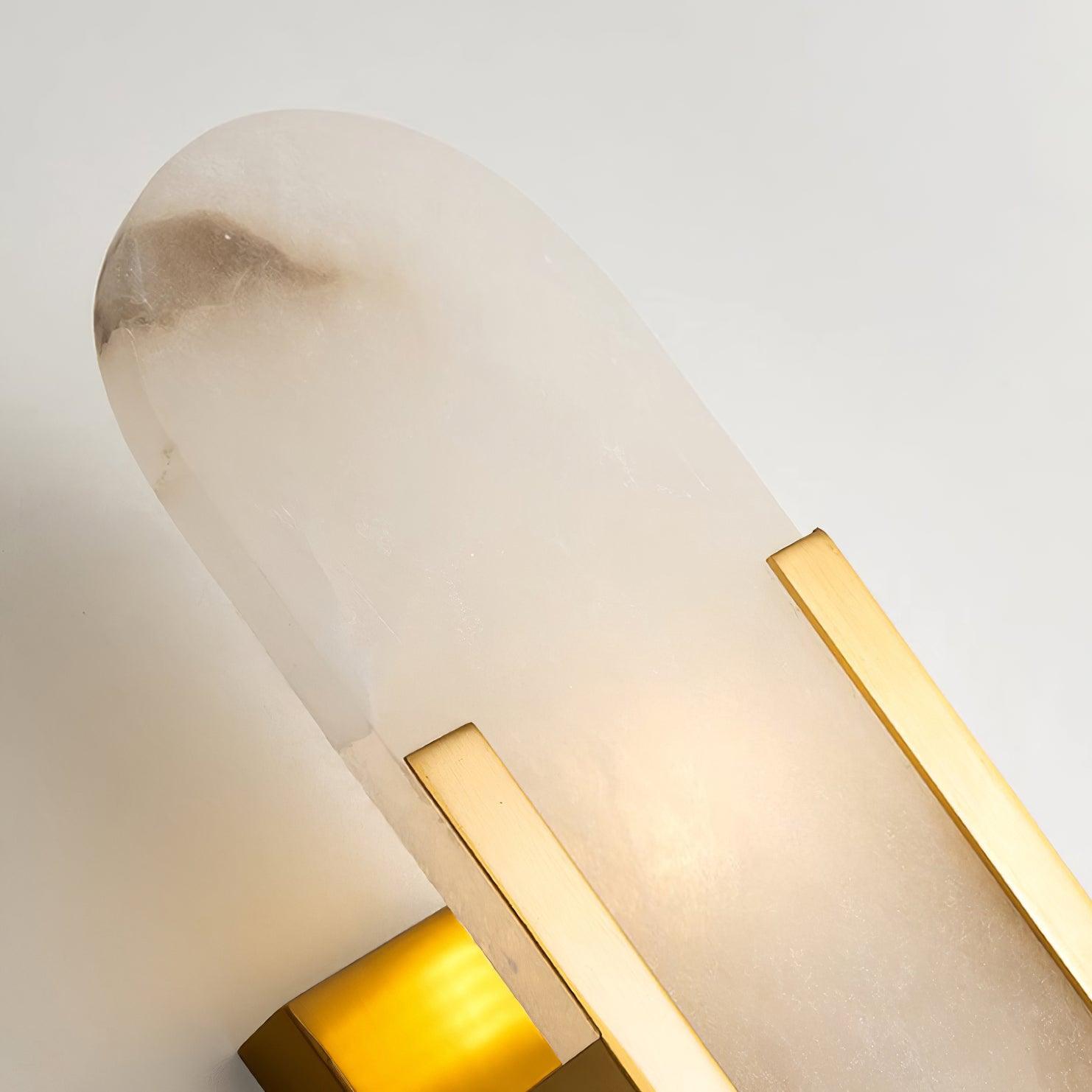 Corvina Oblong Alabaster Wall Light - Blowlighting