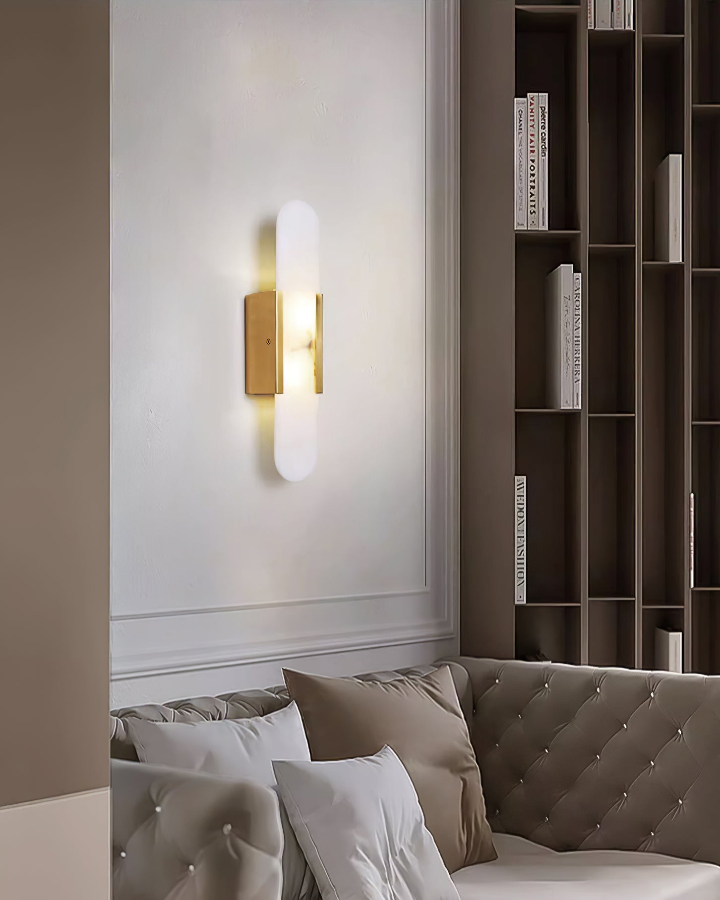 Olraeia Alabaster Dual Wall Lamp - Blowlighting