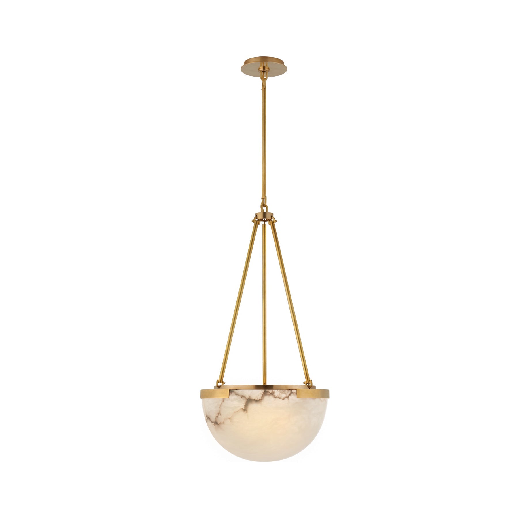 Dione Minimalist Alabaster Pendant Light - Blowlighting
